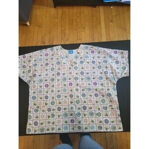 WOMAN'S H Q SCRUBS  TOP SHIRT SCRUBS 3XL Pink BeePRINT